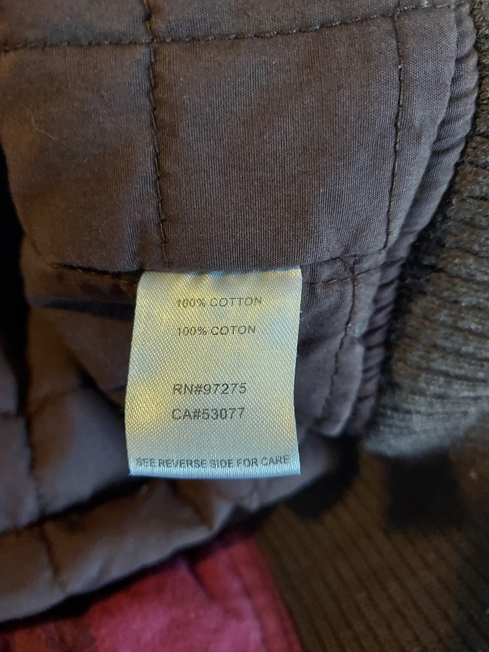 Fox Riders Company Plaid Patchwork Bomber Jacket with Hood Cozy Fall L - Picture 4 of 8